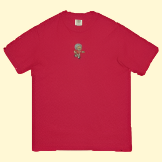 Columbus Football Embroidered Tee