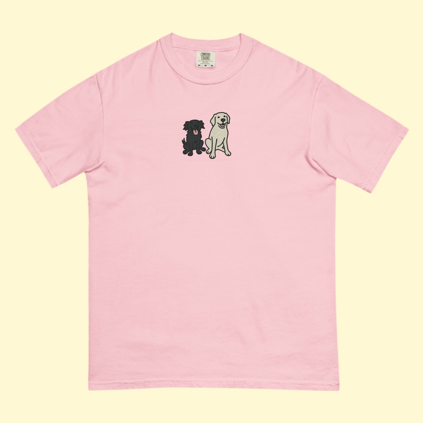 Pups Embroidered Tee